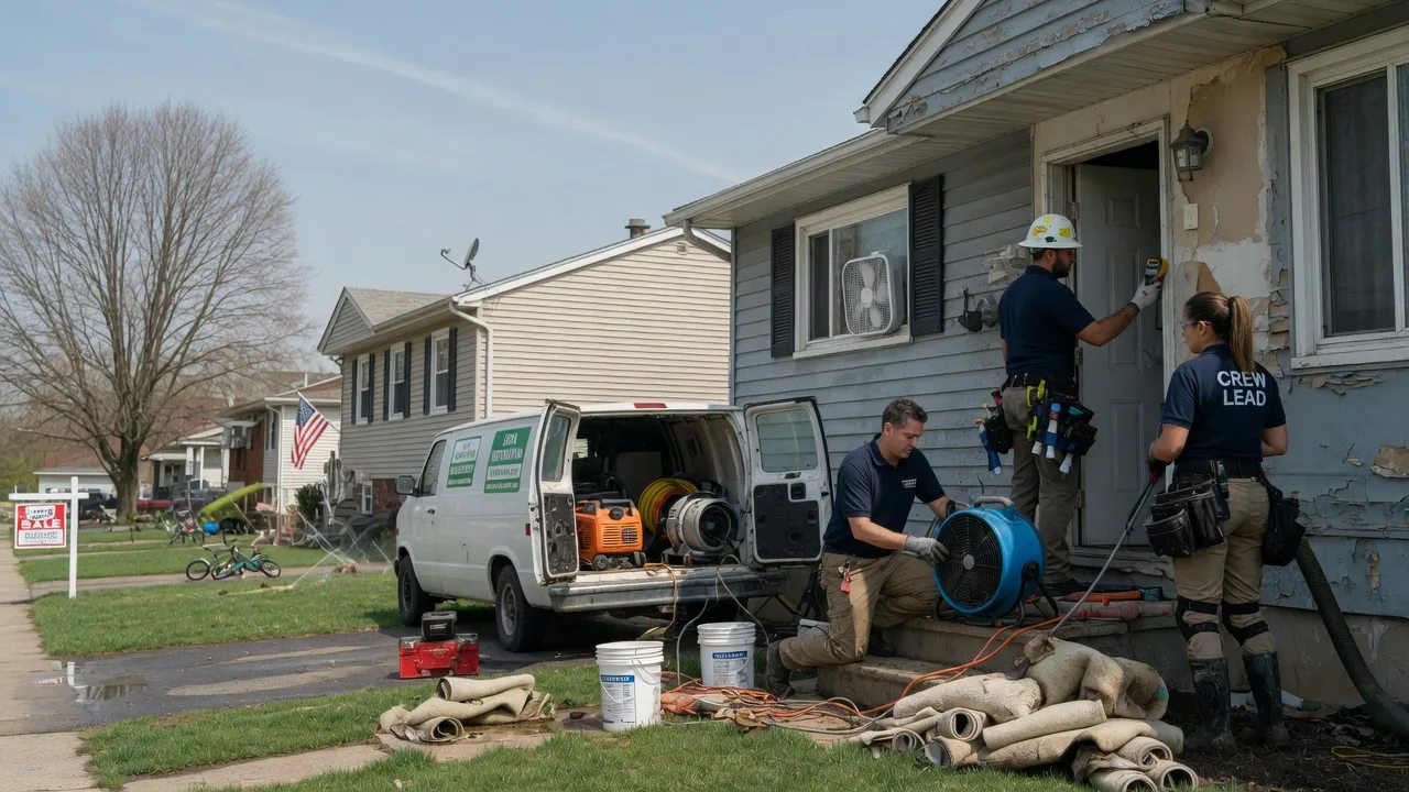 Flood Cleanup in Oak Park, IL near me
